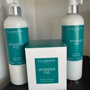 Clarins wonder fig bundle